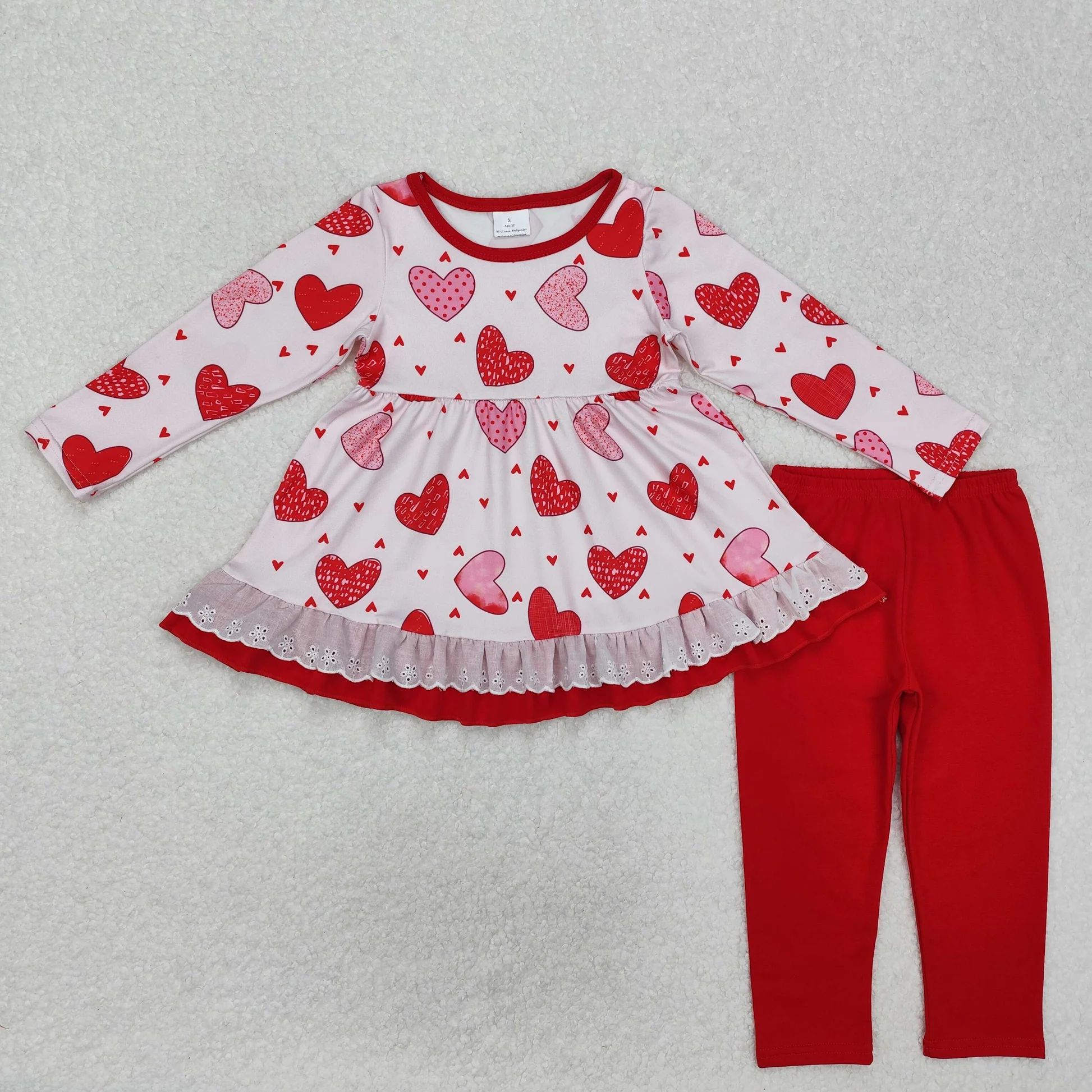 Valentines Heart Pant Set