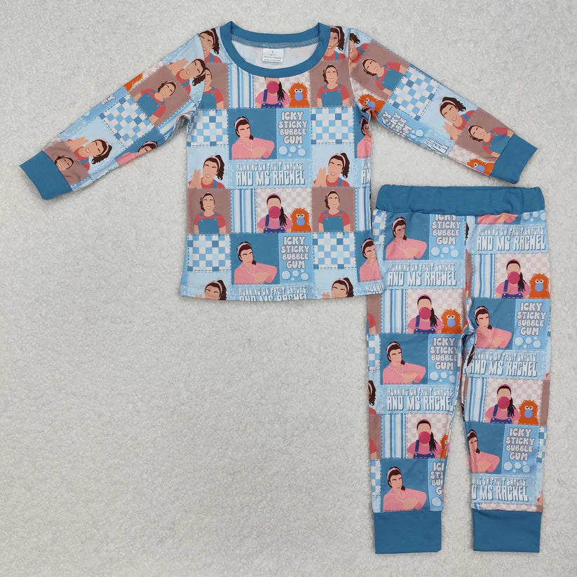 Ms Rachel Blue PJ Set Unisex