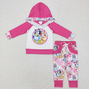 Bluey Heart Hoodie Pant Set