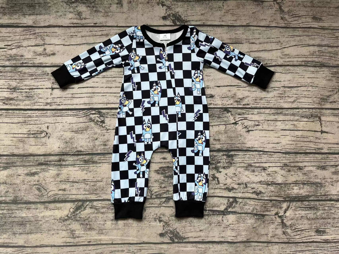 Bluey Checkered Bamboo Zippy