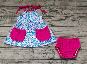 Lily Hot Pink Bummie Set