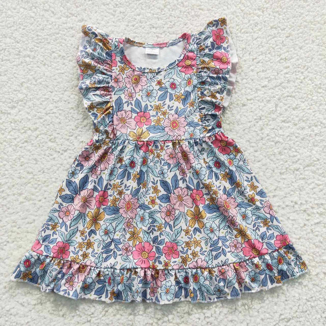 Ruffle Floral Dress