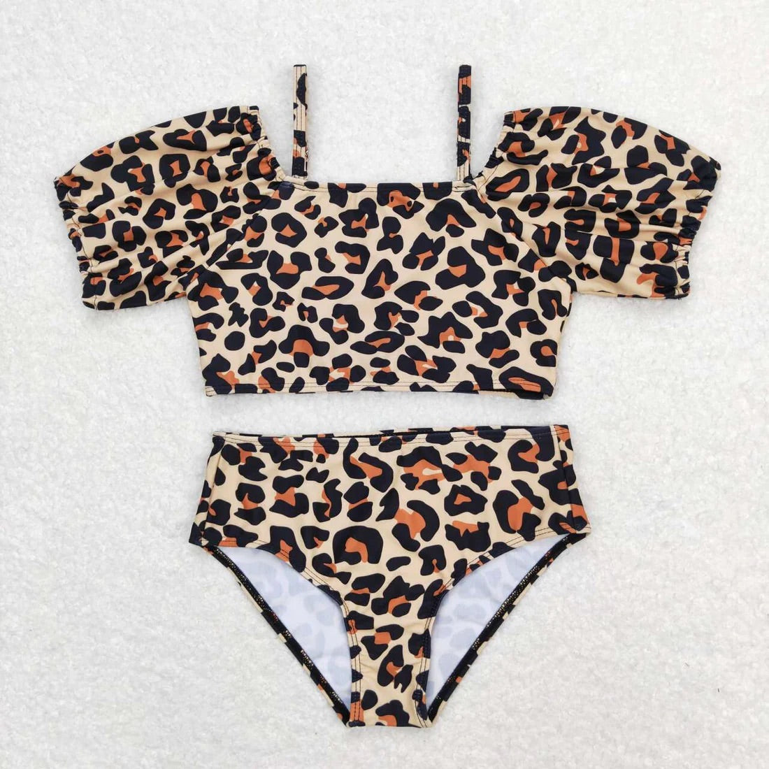 Cheetah Two Piece Swimsuit