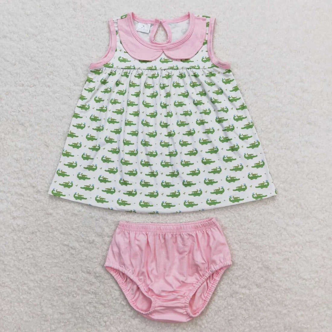 Alligator Tank Bummie Set