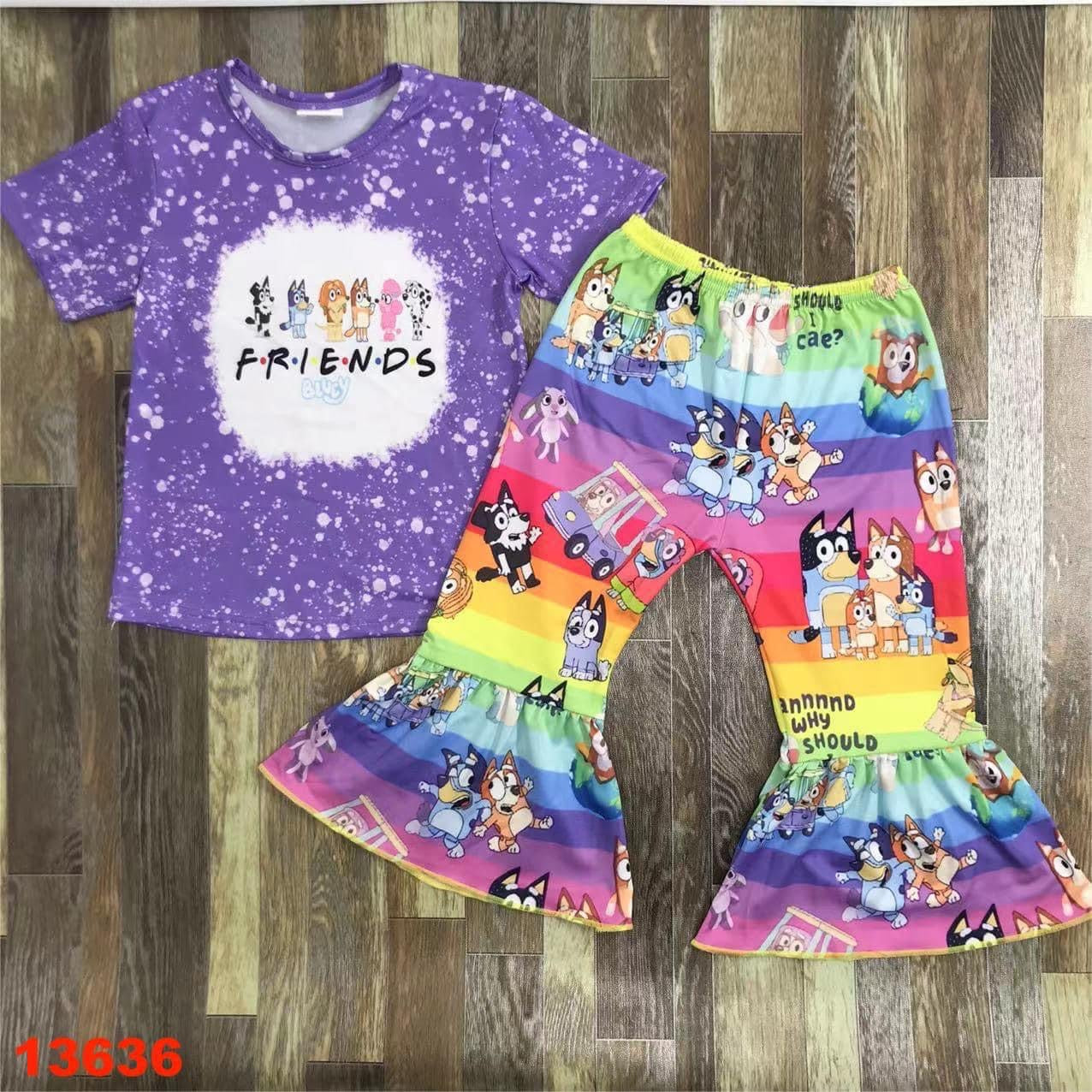 Bluey Friends Bell Set