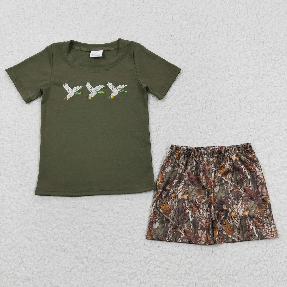 Duck Camo Short Set