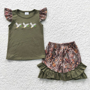 Duck Camo Short Set