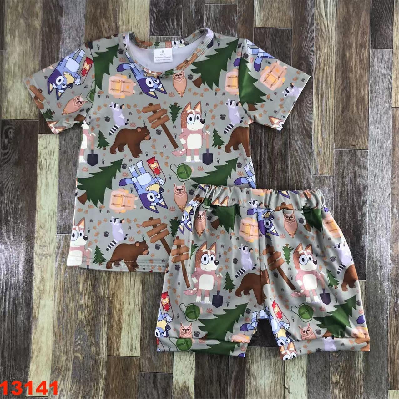 Bluey Nature Short Set