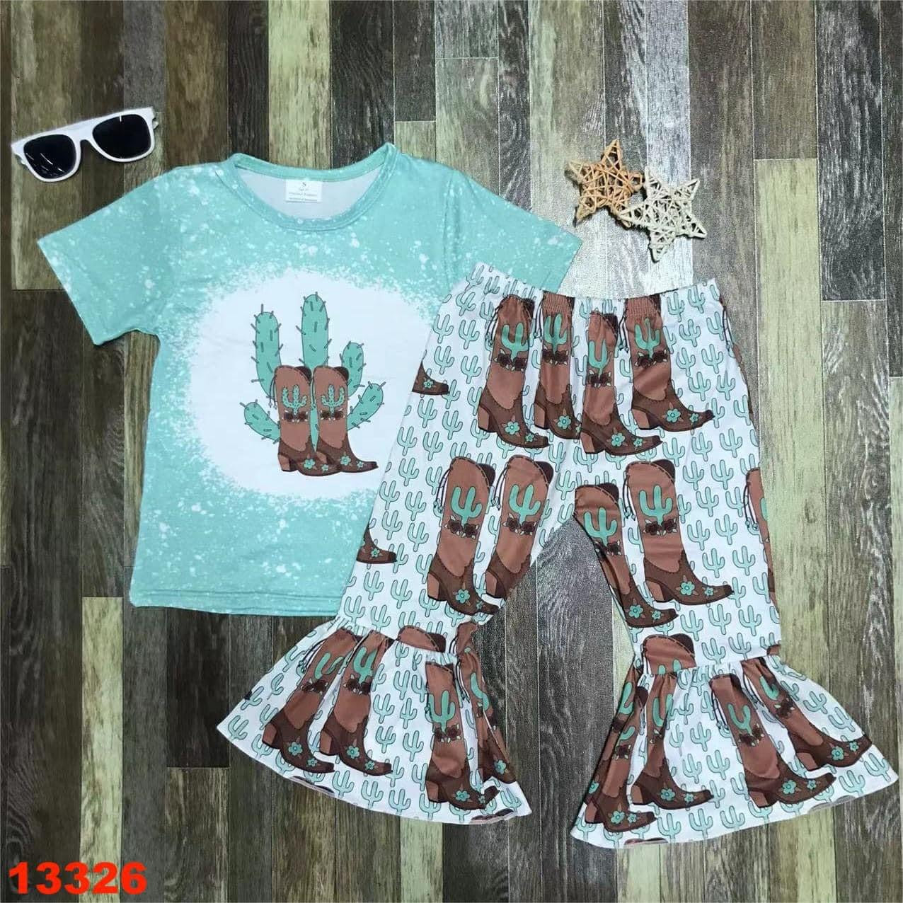 Western Boots Bell Set