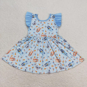 Bluey Ice Cream Short Sleeve Dress