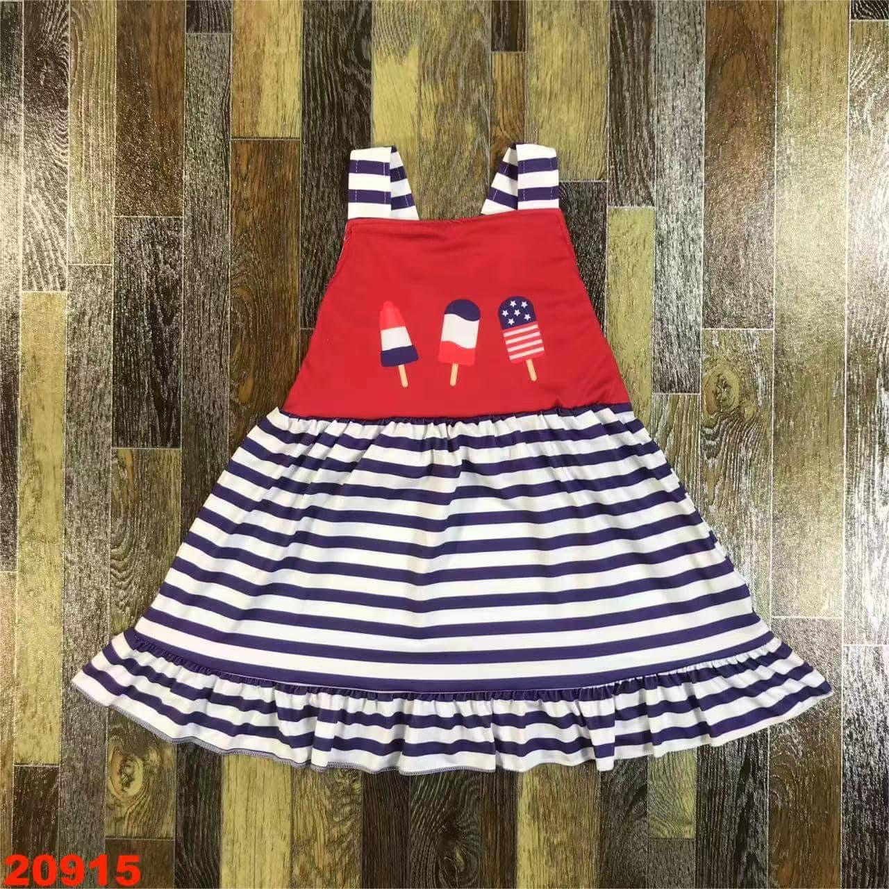 Fourth of July Popsicle Dress