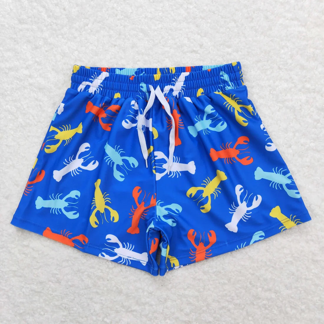 Lobster Swim Trunks