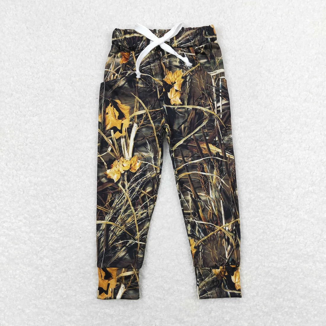 Camo Boy Tie Jogger Pants