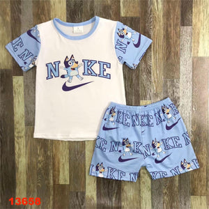 Blue Heeler Boy Short Set