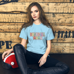 Load image into Gallery viewer, Baseball Mama Polka Dot tee
