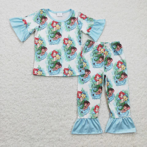 Ariel and Moana PJ Set