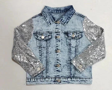 Glitter Jean Jacket