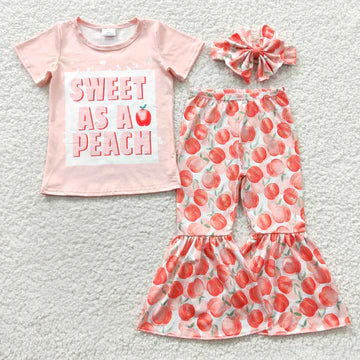 Sweet as a Peach Bell Set