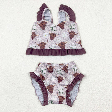 Floral Bull Swimsuit