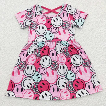 Pink Smiley Face Dress