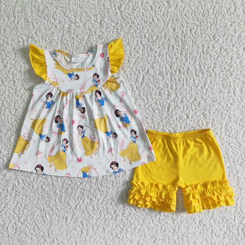 Snow White Short Set