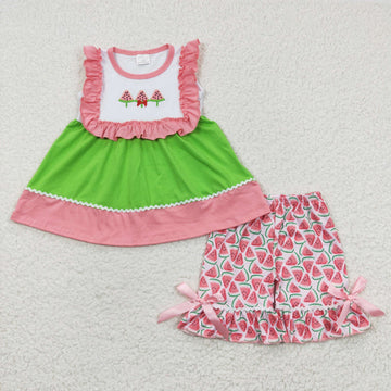 Watermelon Short Set