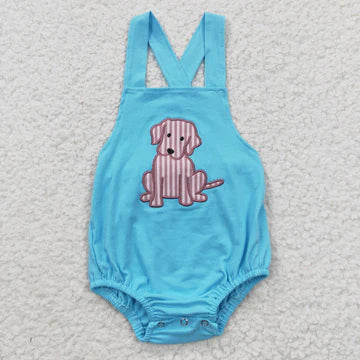 Dog Blue Romper